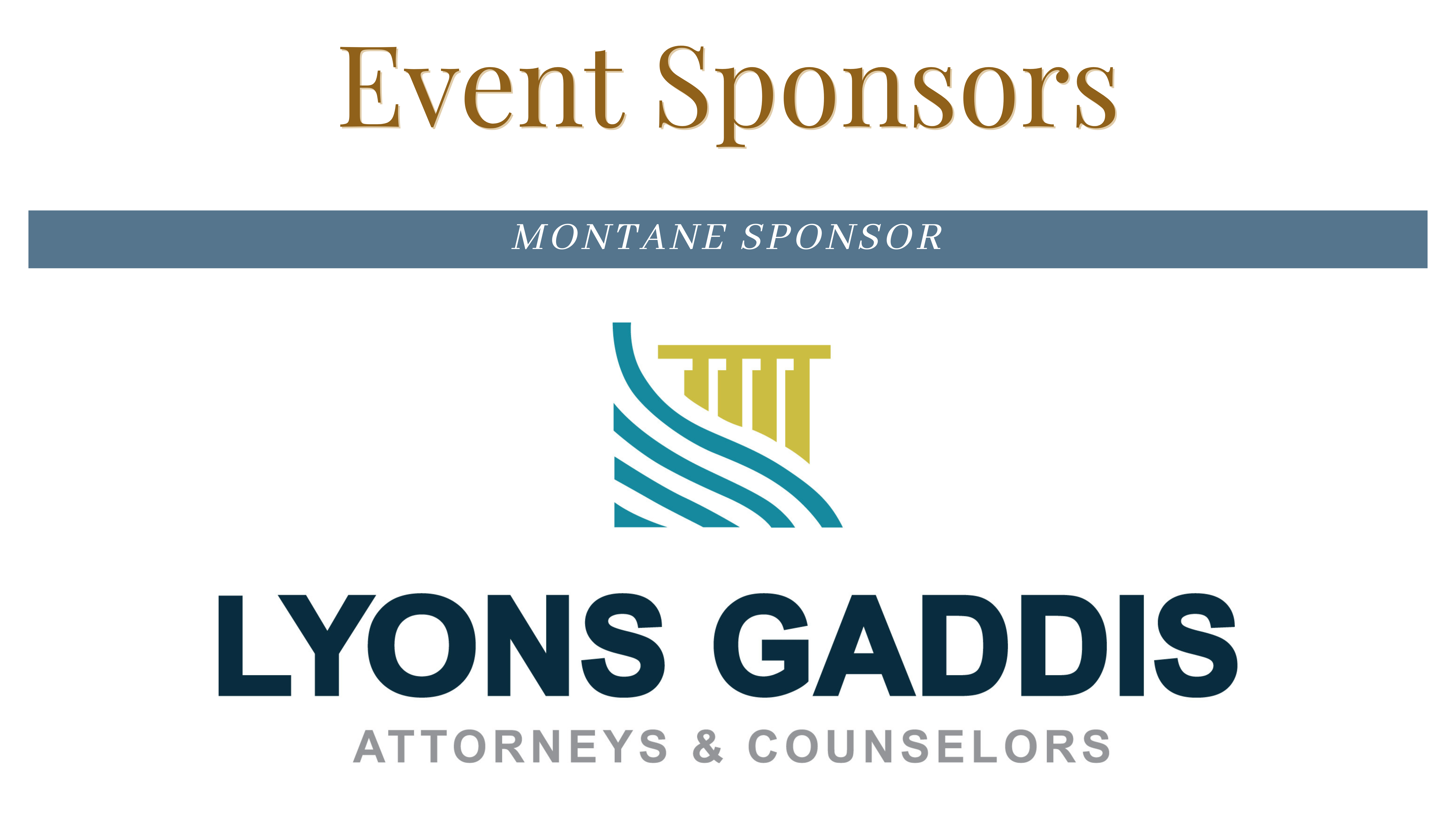 Montaine Sponsor Lyons Gaddis